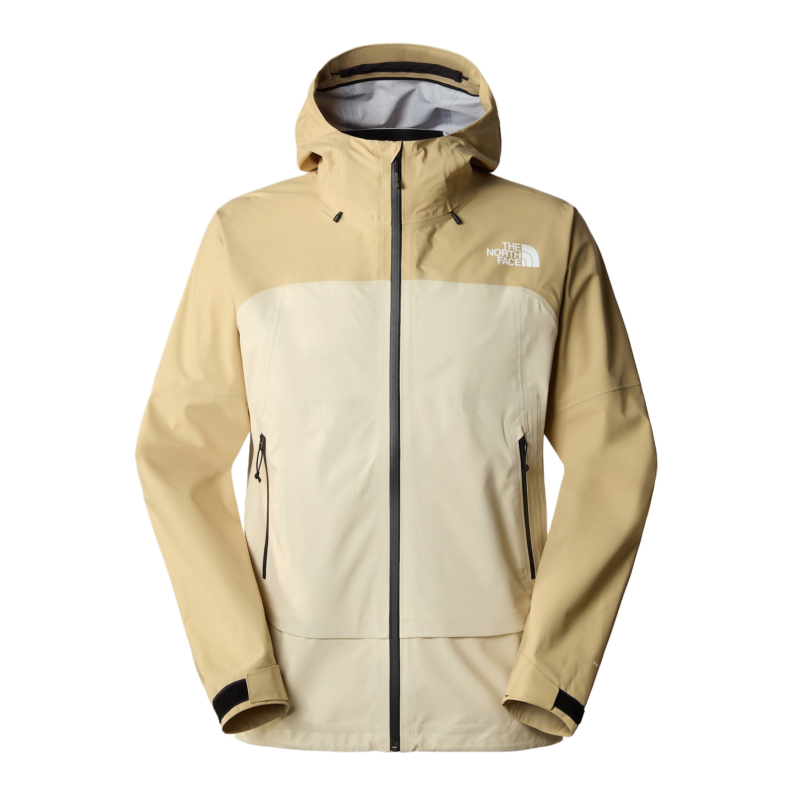TNF Comfort Casual Zipped Hoodie in Gravel/Khaki NF0A86QQ-PV6