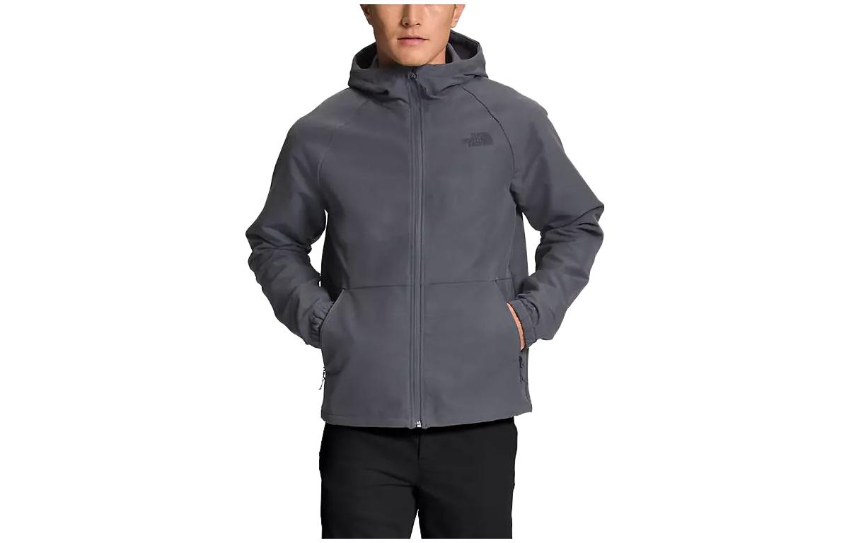 TNF Comfortable Hooded Jacket Gray NF0A7UJO-1KL