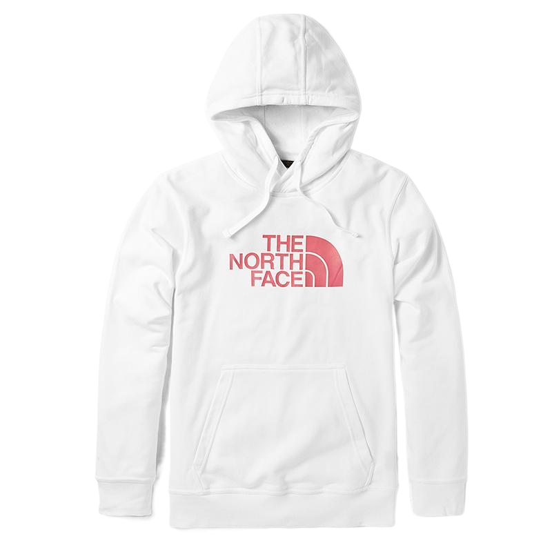 TNF Comfortable Loose-Fit Unisex Sweatshirt White/Pink NF0A3VQW-L67