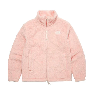 TNF Comfy Logo Fleece Unisex Jacket Pink NJ4FM55N