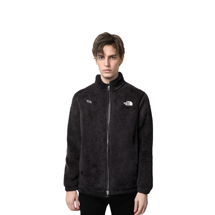 Cheap The North Face Compy FW22 黑色抓絨外套 男女款 秋冬系列 NJ4FM55K