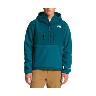 TNF Coral Blue Hoodie with Logo Print NF0A7UR3-EFS