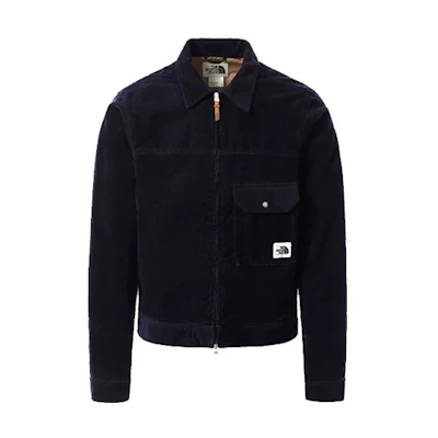 TNF Corduroy Zip Jacket Navy Blue NF0A5A7G-10N