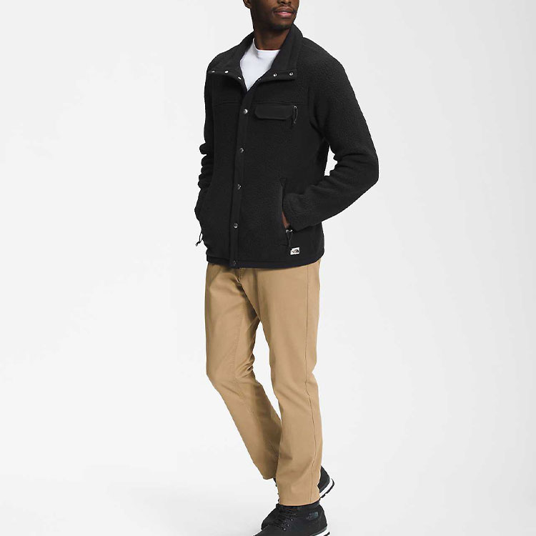 TNF Cragmont Fleece Jacket Black Warm Sherpa Stand Collar NF0A5A7A-KX7 圖 3