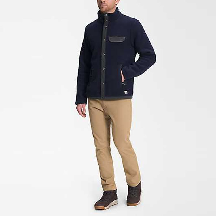 TNF Cragmont Fleece Jacket Winter Blue Warm Logo Outerwear NF0A5A7A-TU5 圖 5