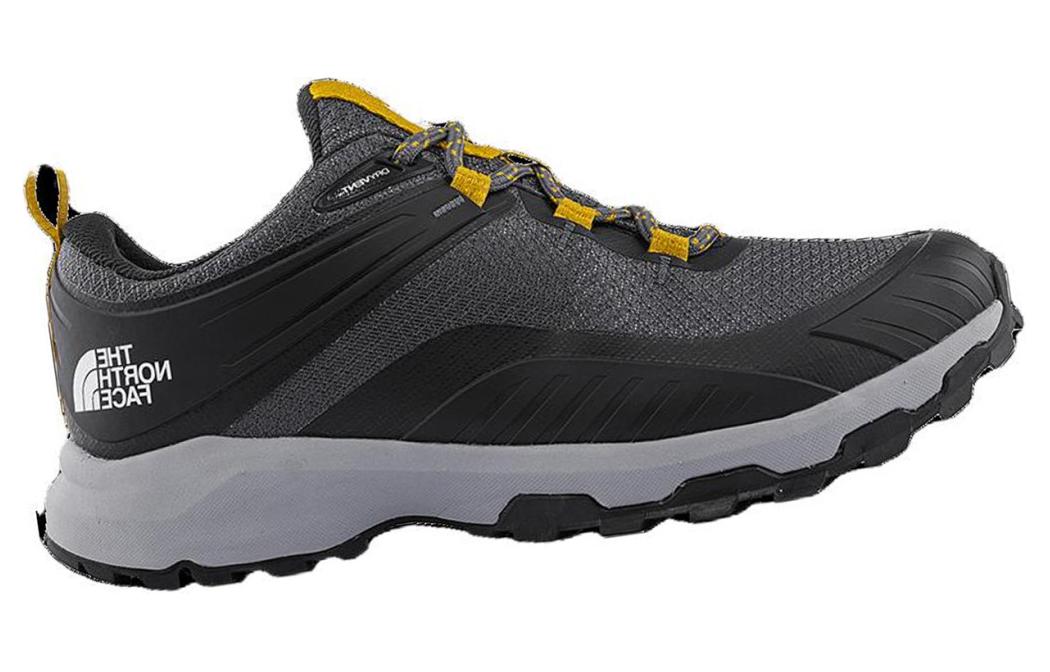 The North Face Cragmont Waterproof Hiking Shoes 'Black Grey Yellow' 圖 2