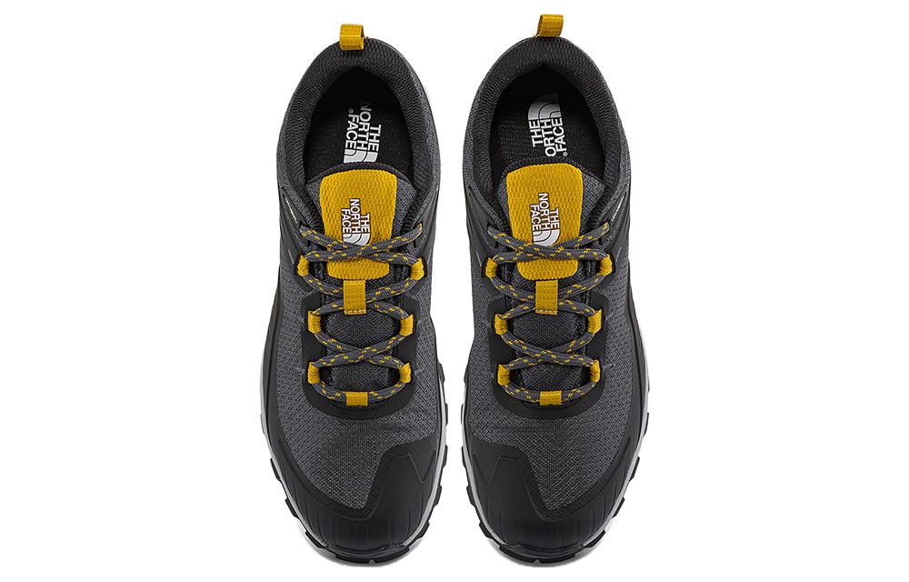The North Face Cragmont Waterproof Hiking Shoes 'Black Grey Yellow' 圖 3