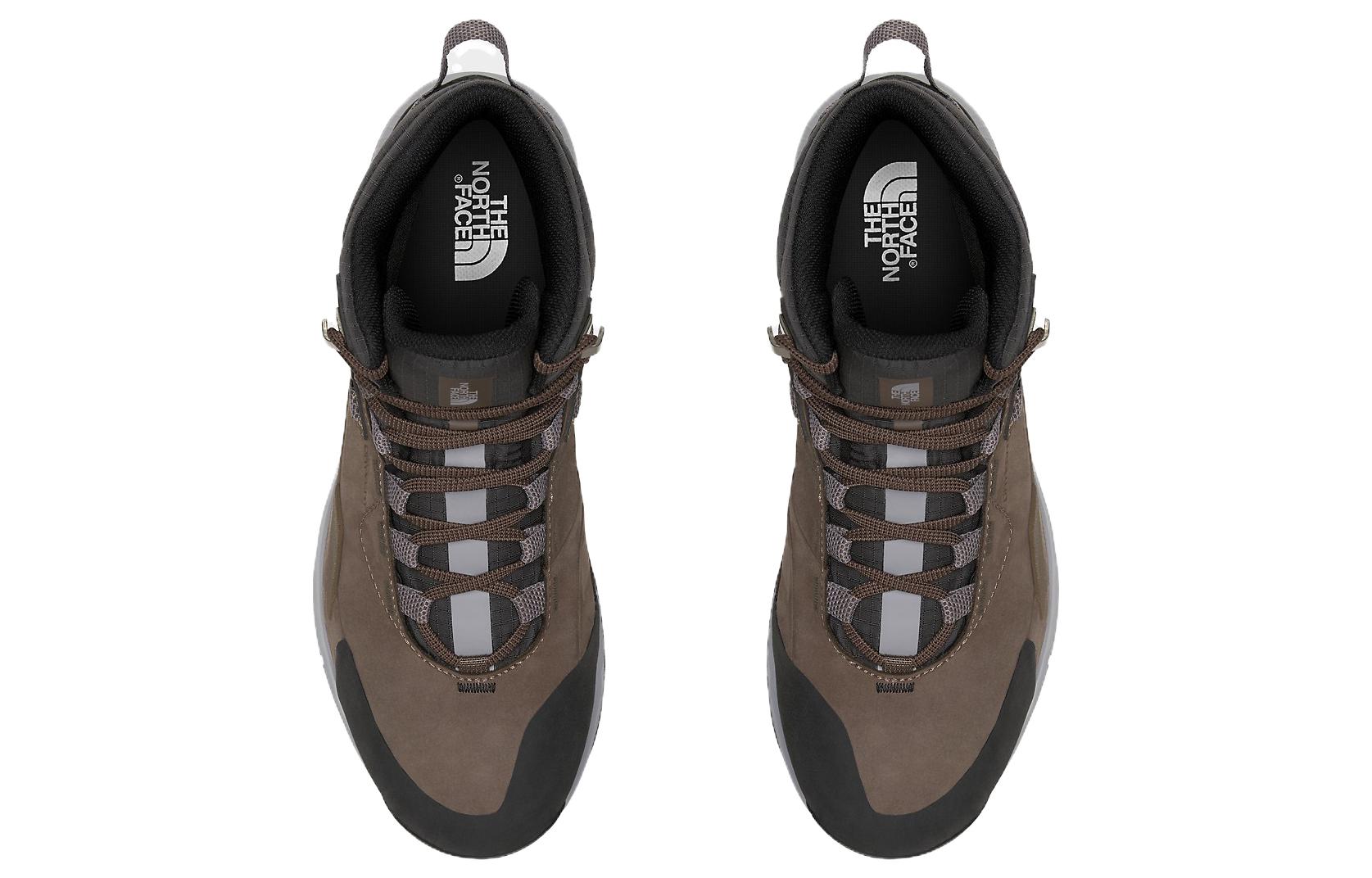 Lookbook 노스페이스 크랙스톤 레더 미드 '브라운 아웃도어' A7W6T-IX7