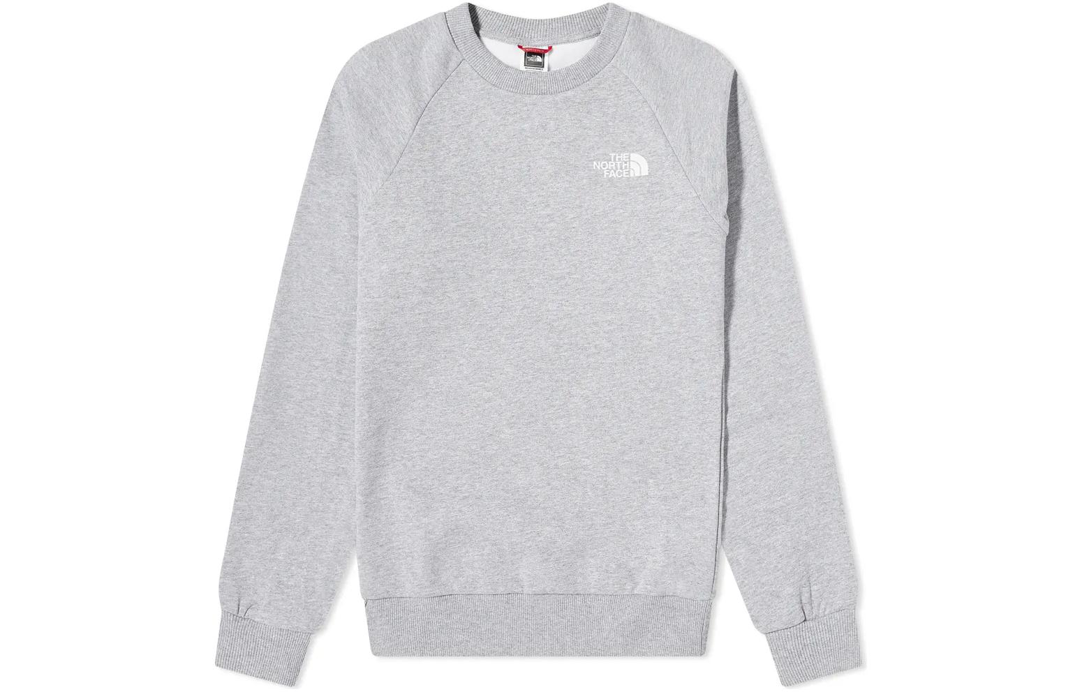 TNF Crewneck Logo Sweatshirt Grey NF0A4SZ9-DYX
