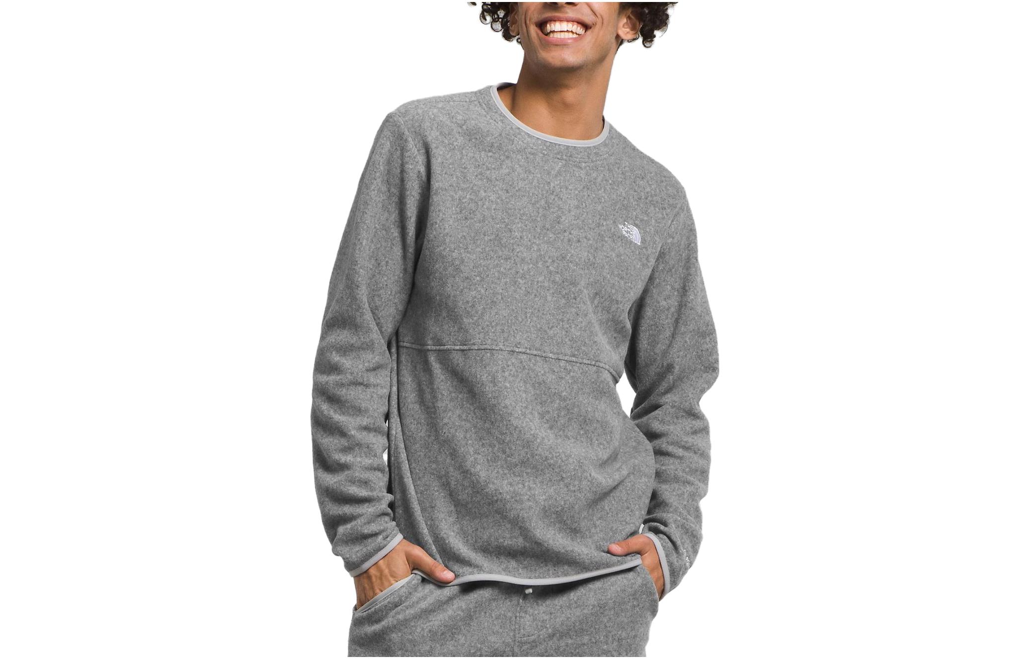 TNF Crewneck Pullover Sweatshirt Grey NF0A84QF-DYY