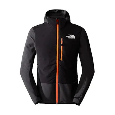 TNF Dawn Turn Ventrix Hybrid Hoodie Jacket Black/Grey NF0A7Z8Q-OE4