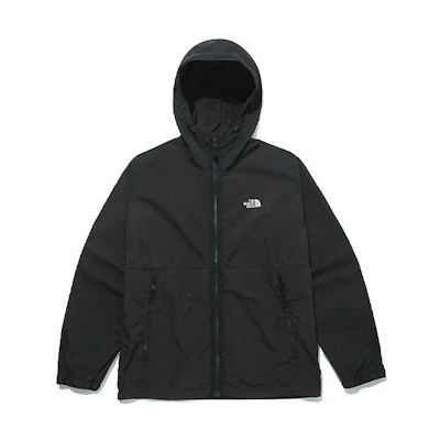 TNF Daylight GD Logo Hoodie Black Jacket NJ3BM01A