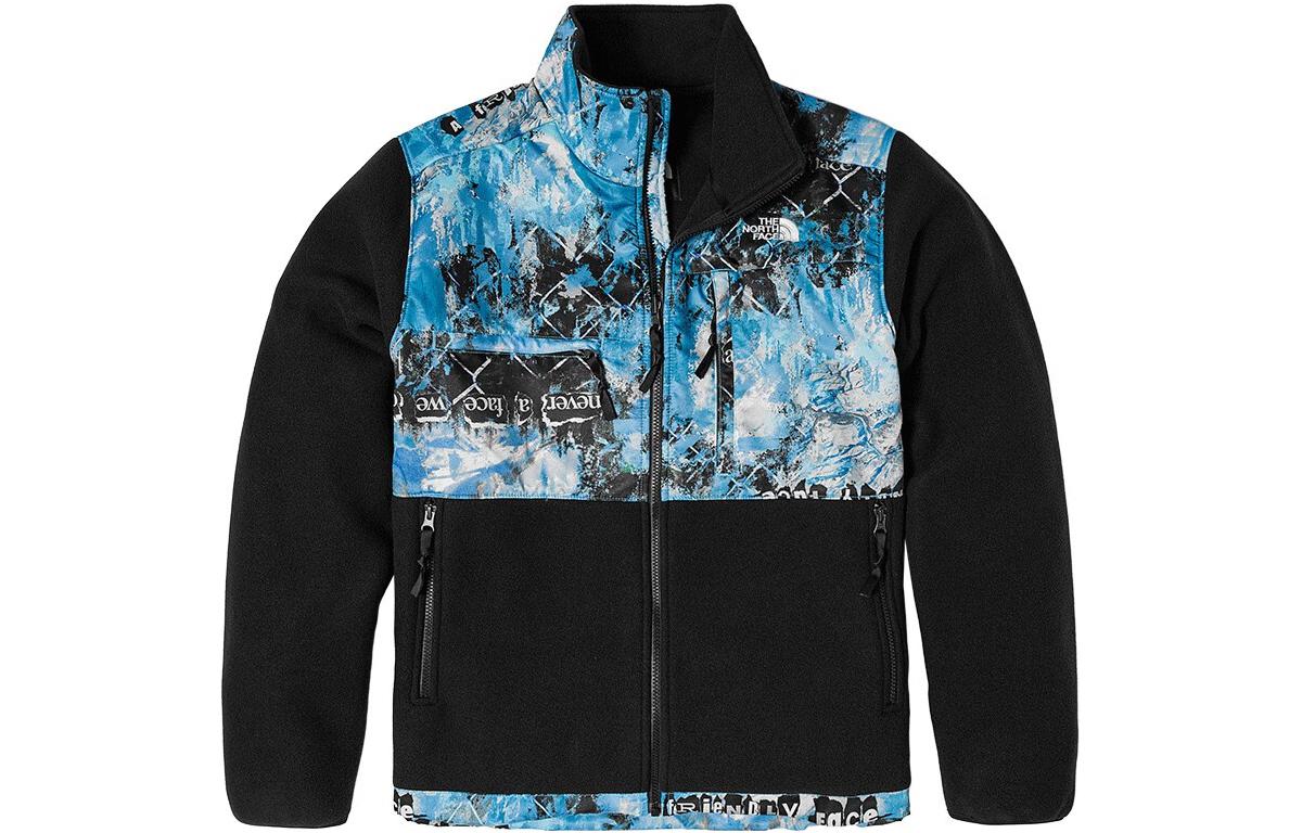 TNF Denali 2 Black Fleece Jacket with Logo and Multi-Pockets NF0A7US8-9C1 圖 2