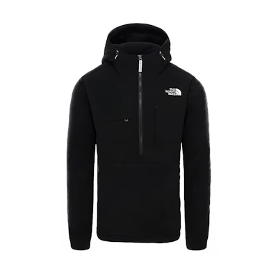 TNF Denali Anorak Half-Zip Hoodie Jacket Black 3XAV-JK3