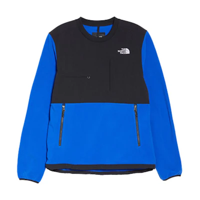 TNF Denali Crew Fleece Pullover Sweatshirt Men’s Blue NF0A3XCB-CZ6