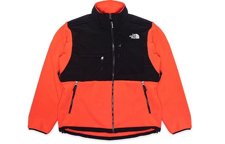 Buy The North Face 丹尼爾抓絨標誌夾克 橙色拼接款 NF0A3XCD-R15