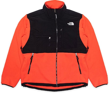 ザ・ノース・フェイス デナリ フリース ロゴ ジャケット オレンジ カラーブロック NF0A3XCD-R15 Buy ザ・ノース・フェイス デナリ フリース ロゴ ジャケット オレンジ カラーブロック NF0A3XCD-R15