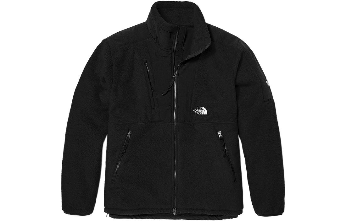 The North Face Denali FW22 Black Fleece Logo Zip Collar Jacket NF0A7URI-JK3