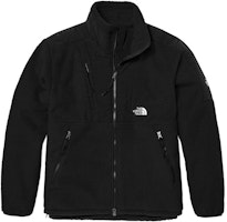 The North Face Denali FW22 Black Fleece Logo Zip Collar Jacket NF0A7URI-JK3 The North Face Denali FW22 Black Fleece Logo Zip Collar Jacket NF0A7URI-JK3