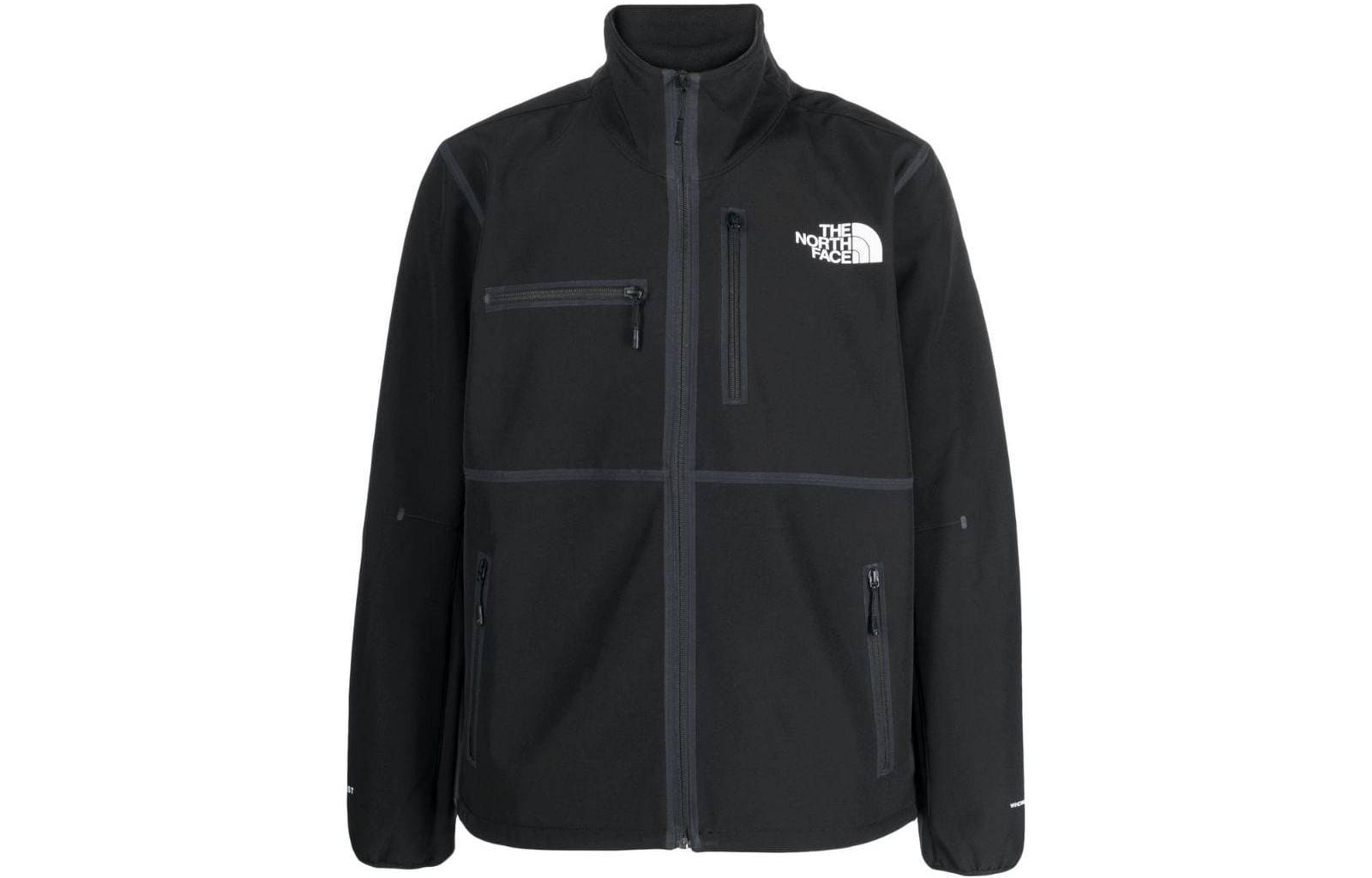 TNF Denali Logo Print Fleece Zip Jacket for Men NF0A7UQ8-JK3