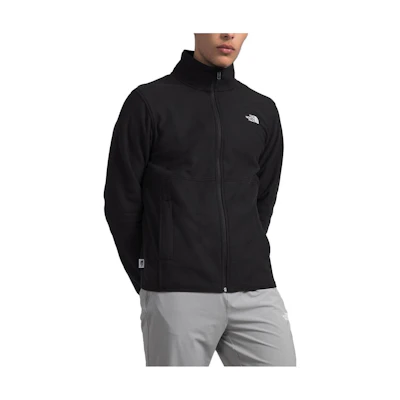 TNF Denali Logo Print Zip-Up Jacket Black NF0A7ZXQ-JK3