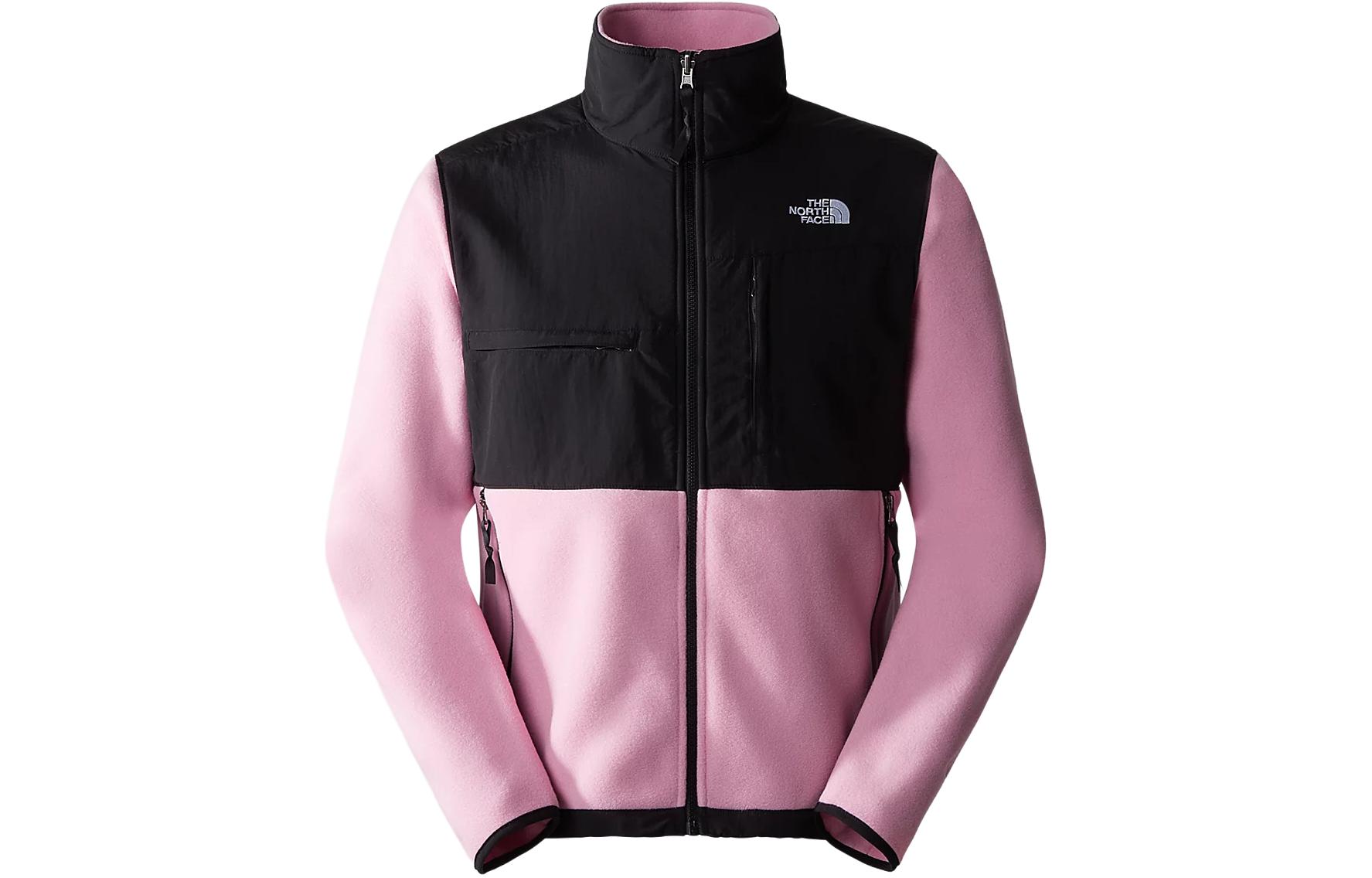 TNF Denali Retro Fleece Colorblock Logo Jacket Pink NF0A7UR2-ODW