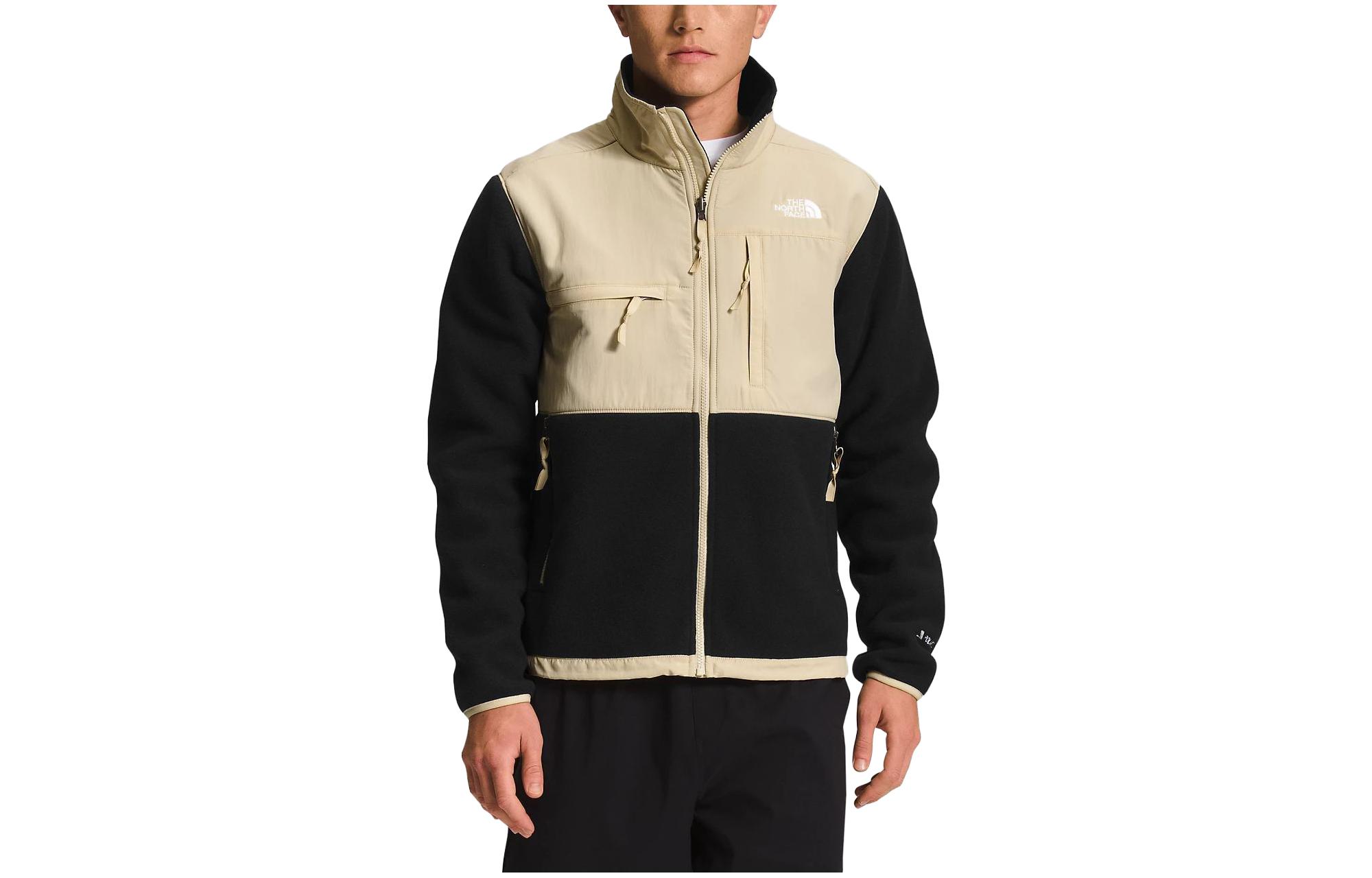 TNF Denali Retro Fleece Jacket - Black Shale Rock Colorblock NF0A7UR2-50P 圖 2