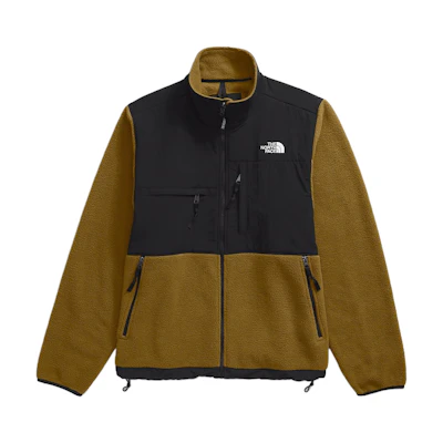 TNF Denali Retro Logo Fleece Jacket Moss Green NF0A88XH-5HO