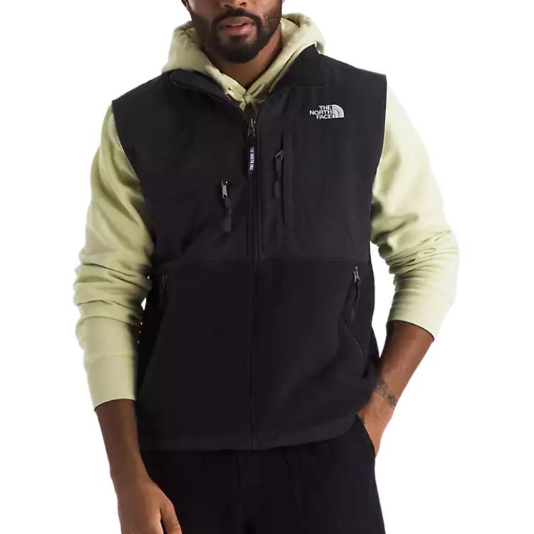 Lookbook The North Face Denali 復古寬鬆防水保暖背心 黑色 男款 NF0A88XJ-JK3