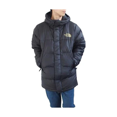 TNF Deptford Black Hoodie Puffer Jacket with Logo NF0A3MJL-G2N