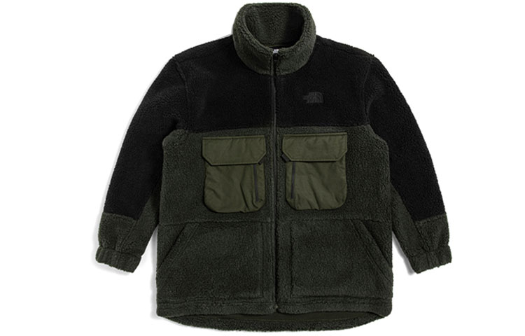 TNF Designer Series Outdoor Fleece Multi-Pocket Jacket Green Unisex NF0A5JUX-HDA