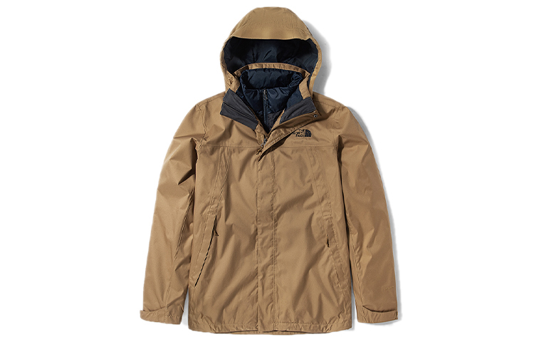 TNF Detachable Hood Jacket Khaki 4U7L-1WK