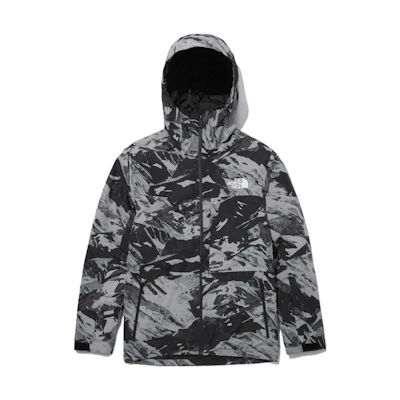 TNF Detachable Long Sleeve Camouflage Jacket Black NJ2YN51A