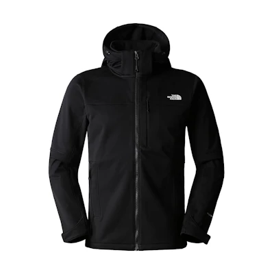 TNF Diablo Logo Breathable Hooded Softshell Jacket Black NF0A7ZFS-KX7