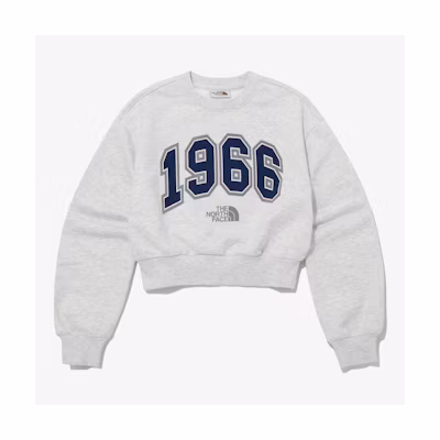 TNF Digit Pattern Crewneck Pullover Sweatshirt Unisex NM5MP51J
