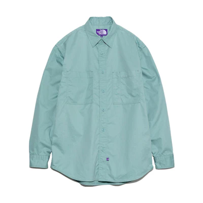 TNF Double Pocket Field Work Shirt Mint Green Retro Style NT3363N-MG