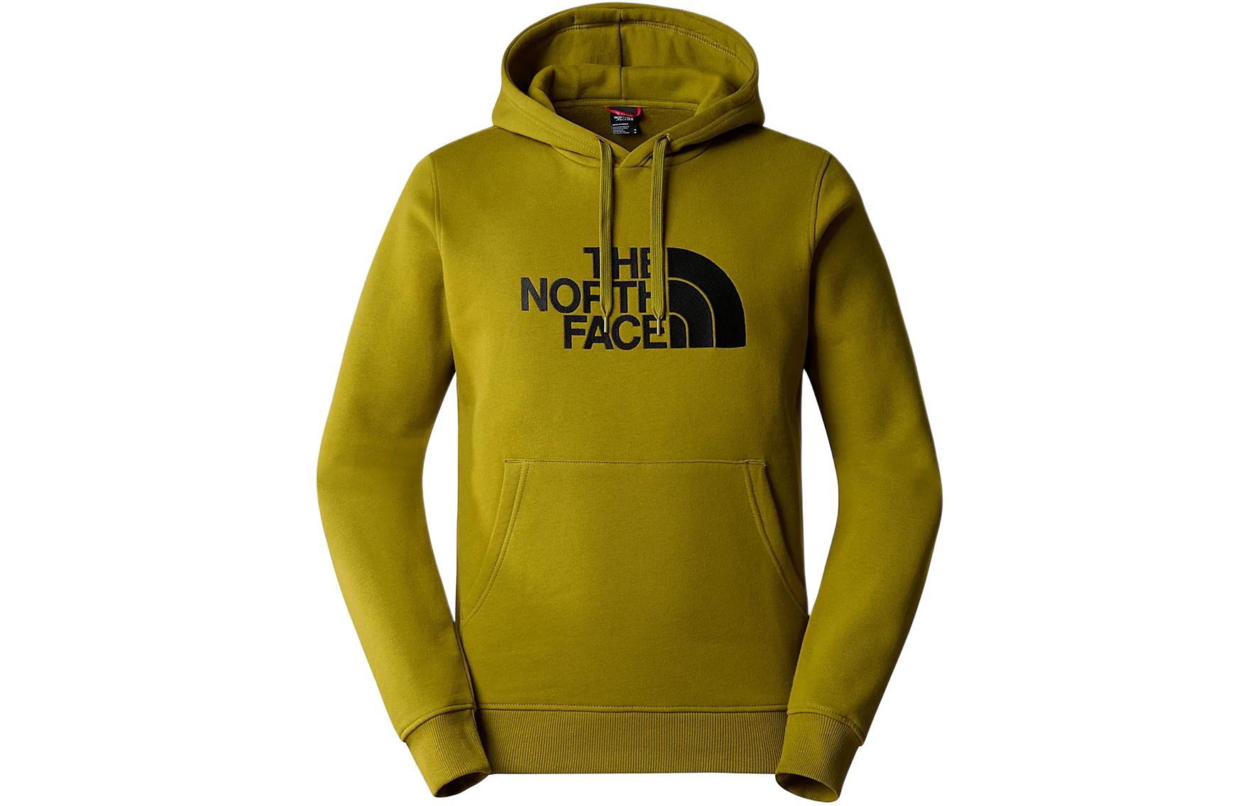 TNF Drew Peak Green Embroidered Logo Hoodie Pullover NF0AAHJY-I0N