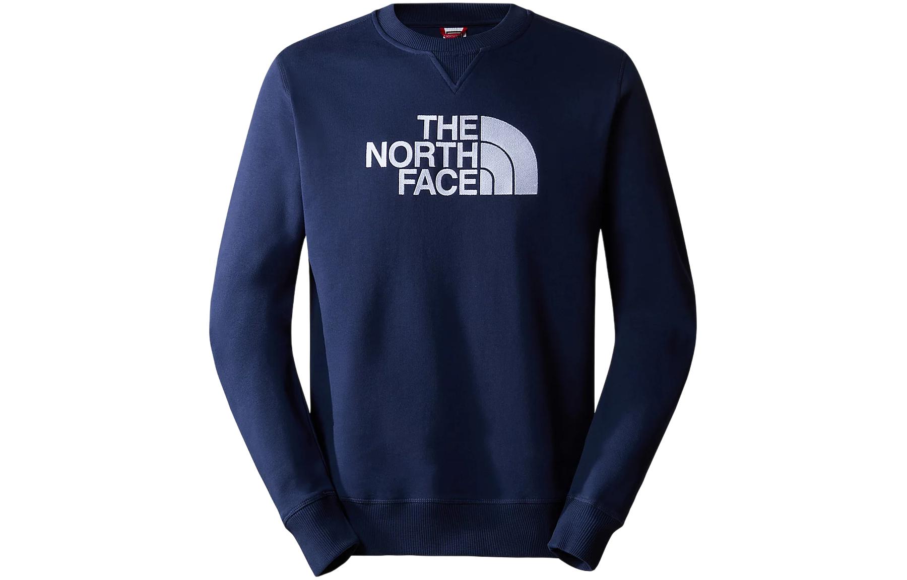 TNF Drew Peak Light Crewneck Sweatshirt Navy Blue NF0A4T1E-8K2
