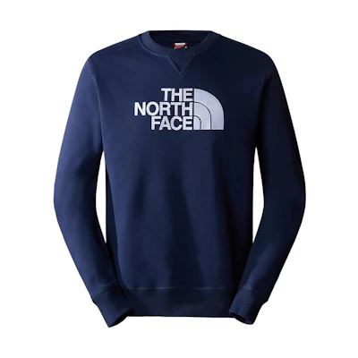 TNF Drew Peak Light Crewneck Sweatshirt Navy Blue NF0A4T1E-8K2