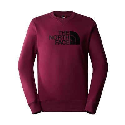 TNF Drew Peak Logo Crewneck Sweatshirt Purple Red - NF0A4SVR-I0H