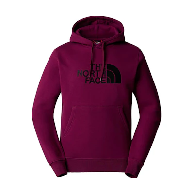 TNF Drew Peak Logo Embroidered Hoodie Purple Red NF0AAHJY-I0H