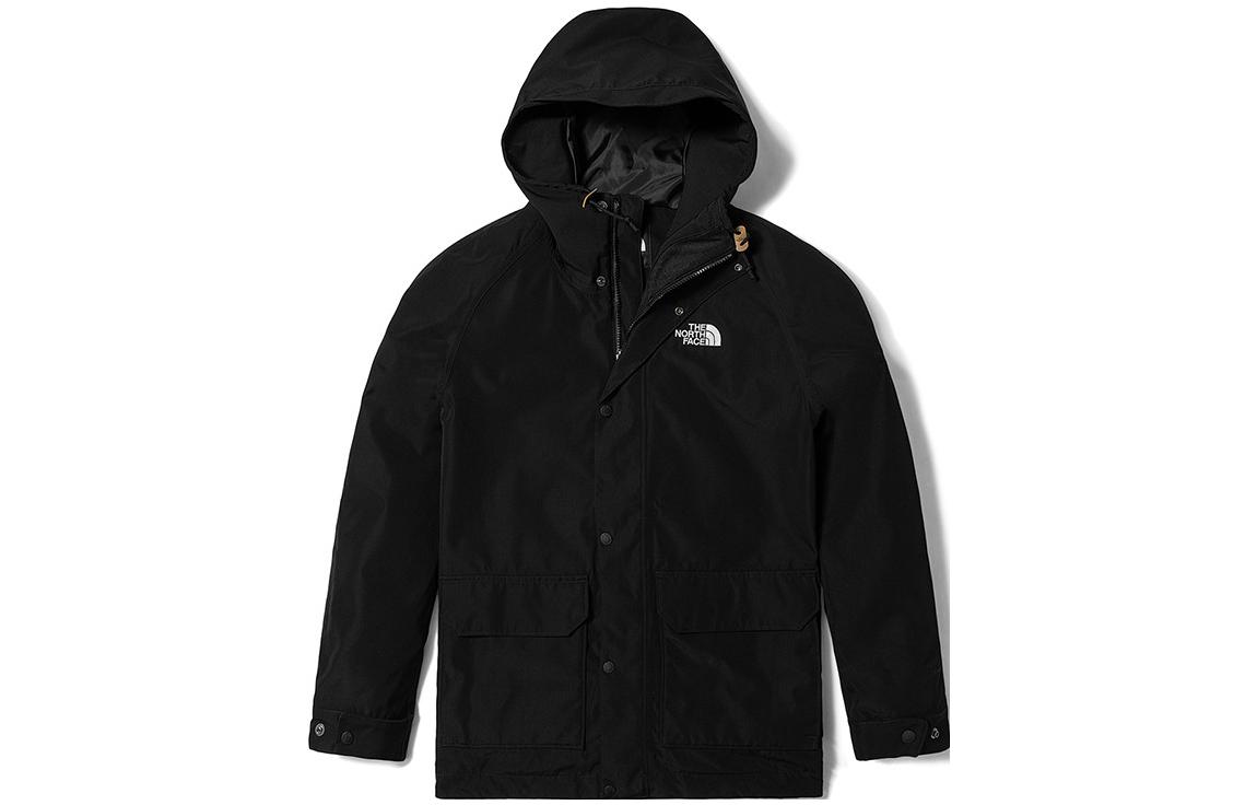 TNF DryVent Black Waterproof Breathable Hooded Jacket NF0A4U8O-JK3