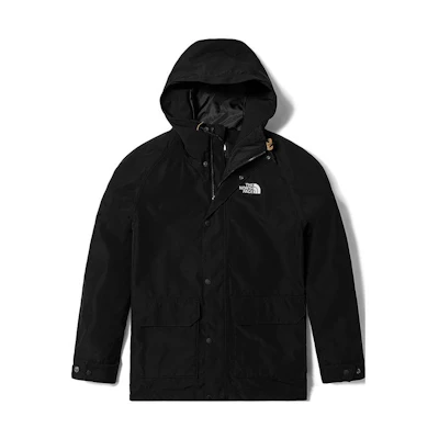 TNF DryVent Black Waterproof Breathable Hooded Jacket NF0A4U8O-JK3