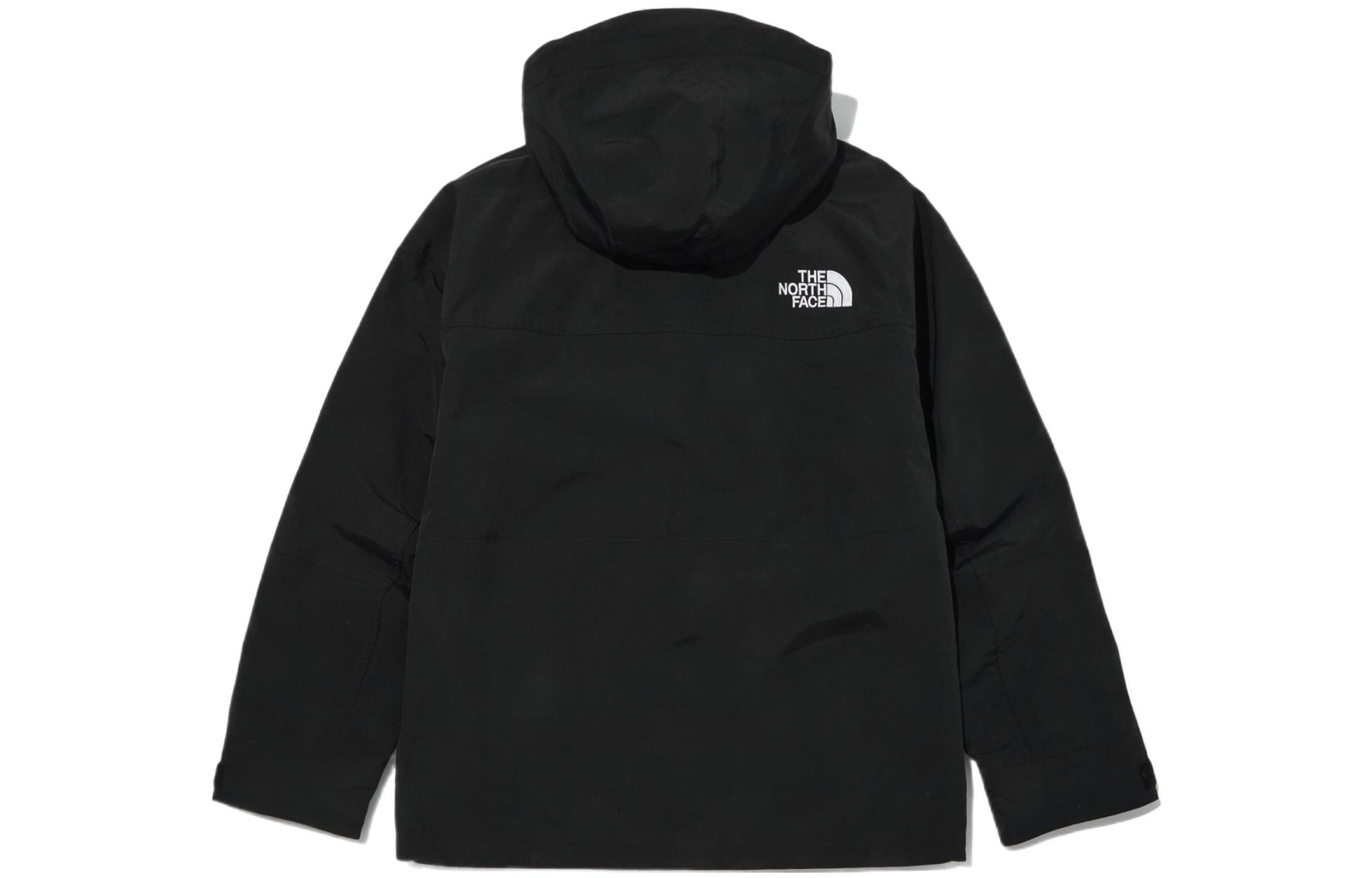 TNF Dryvent Solid Logo Print Hooded Jacket Unisex - Autumn Wear NJ2HN09D 圖 3