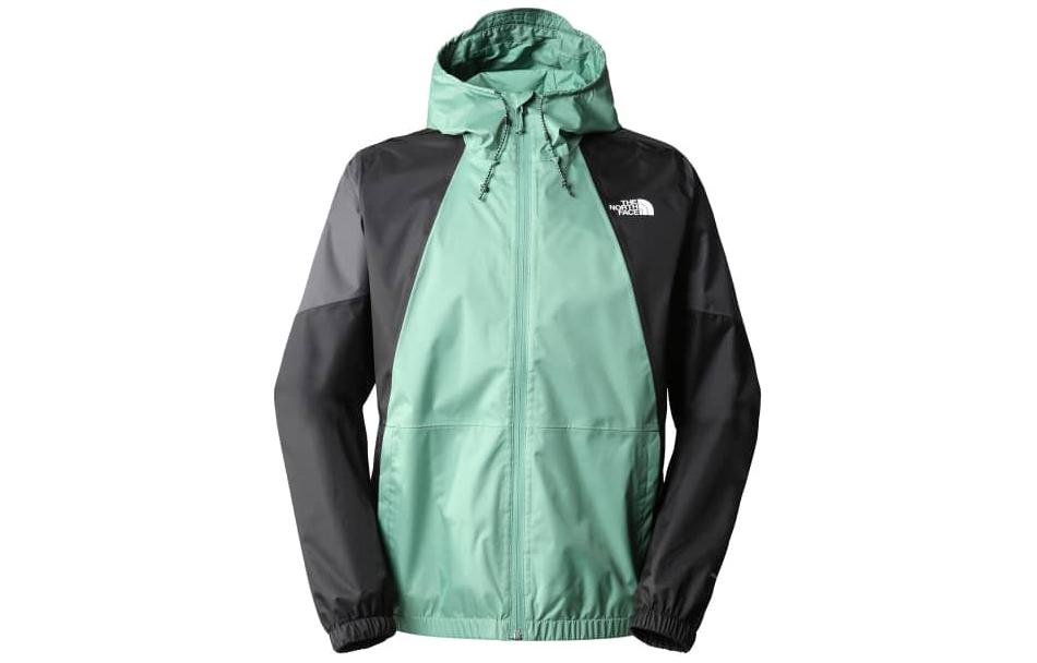 TNF Dryvent Waterproof Adjustable Hooded Jacket Green/Black Men’s NF0A493E-N11