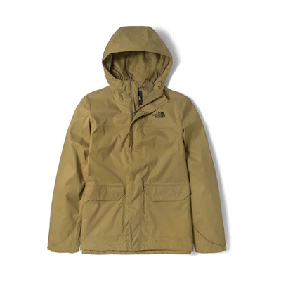 TNF DryVent Waterproof Outdoor Jacket Khaki NF0A4NED-PLX
