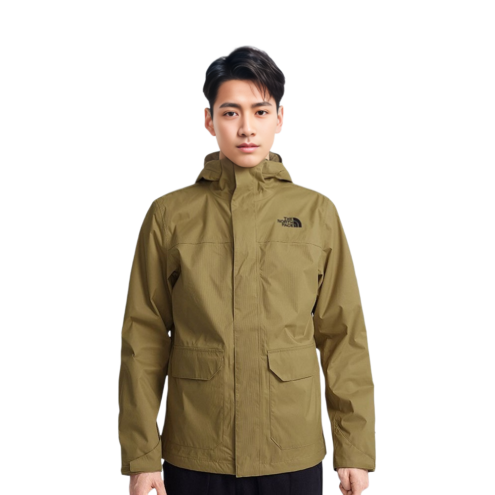 TNF DryVent Waterproof Outdoor Jacket Khaki NF0A4NED-PLX 圖 5