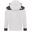 Lookbook The North Face 防水防風Dryvent連帽外套 白色男女適用 NJ2HR01L