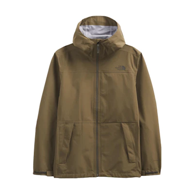 TNF Dryzzle Logo Hoodie Jacket Brown NF0A7QB2-37U
