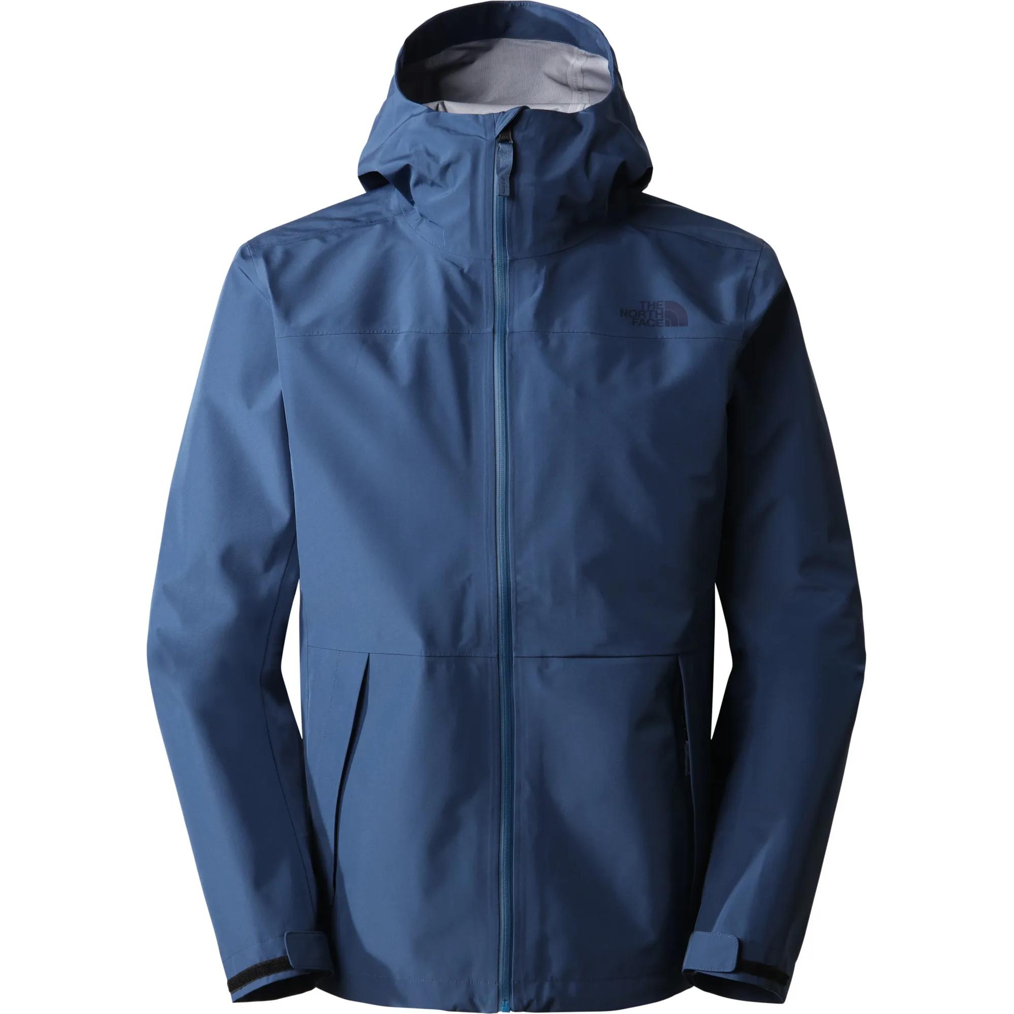TNF Dryzzle Solid Logo Hoodie Jacket Blue NF0A7QB2-HDC